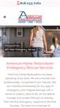 Mobile Screenshot of americanhomerestorations.com